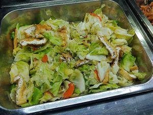 Green vegetables with dau pok at Su Shi Piao Xiang 素食飘香 - Fortune Centre in Central Singapore