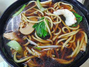 Prawn noodle at Su Shi Piao Xiang 素食飘香 - Fortune Centre in Central Singapore