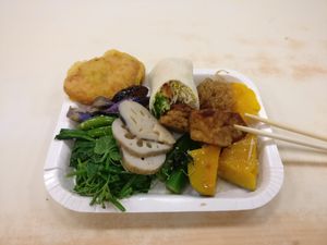 Great lunch! All vegan at Sān Lái SùShí - Sun Like in Taipei