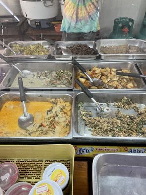 Food  at Youta Jay Vegetarian Food in Ayutthaya