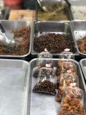 Food  at Youta Jay Vegetarian Food in Ayutthaya