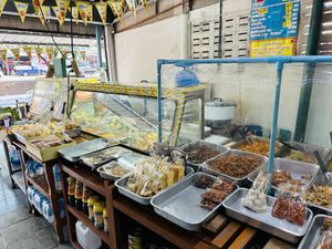 The proverbial hole in the wall but hits the spot !   at Youta Jay Vegetarian Food in Ayutthaya