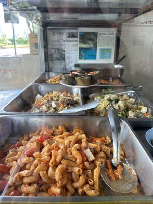 Pictures from buffet  at Aroi Vegetarian food - Arawy in Bangkok