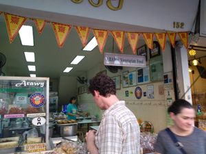 Tiny place, big flavor at Aroi Vegetarian food - Arawy in Bangkok