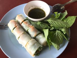 20 baht at Chamlong's / The Vegetarian Society Chatuchak in Bangkok