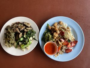   at Chamlong's / The Vegetarian Society Chatuchak in Bangkok