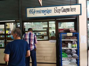 One of the best health food shop I ever seen alot of herbs and organic products coffee enema kit etc at Chamlong's / The Vegetarian Society Chatuchak in Bangkok