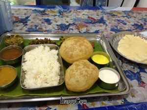 Thali at Chennai Kitchen in Bangkok