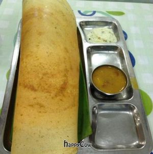 paper dosa at Chennai Kitchen in Bangkok