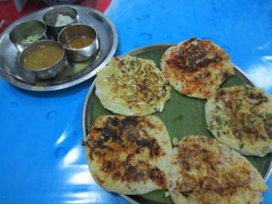 This is another photo from early '12, so I don't remember what the dish was called. at Chennai Kitchen in Bangkok