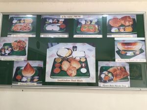 The picture menu at Chennai Kitchen in Bangkok