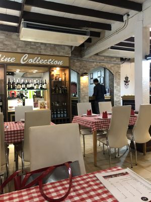 Inside (end of 2019) at Govinda Italian Restaurant & Pizzeria in Bangkok