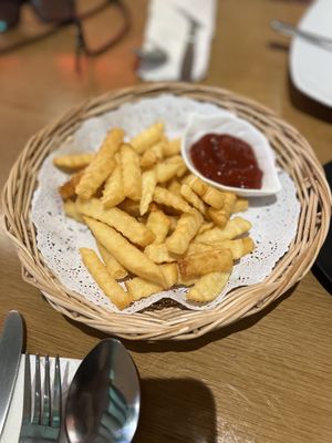 French Fries  at Govinda Italian Restaurant & Pizzeria in Bangkok