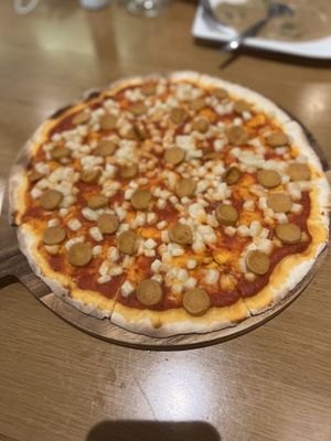 Salami Pizza  at Govinda Italian Restaurant & Pizzeria in Bangkok