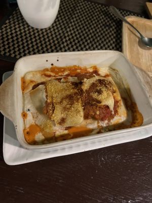 Vegan Lasagne  at Govinda Italian Restaurant & Pizzeria in Bangkok