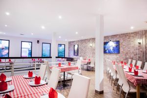 Indoor 2nd floor at Govinda Italian Restaurant & Pizzeria in Bangkok