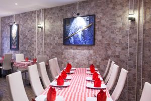 Indoor 2nd floor at Govinda Italian Restaurant & Pizzeria in Bangkok