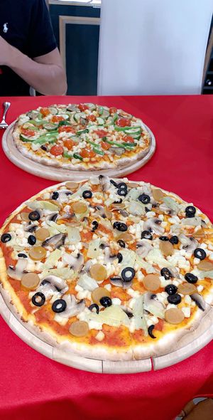 PIZZA at Govinda Italian Restaurant & Pizzeria in Bangkok