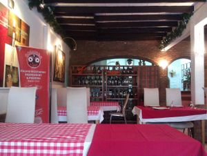 Inside at Govinda Italian Restaurant & Pizzeria in Bangkok