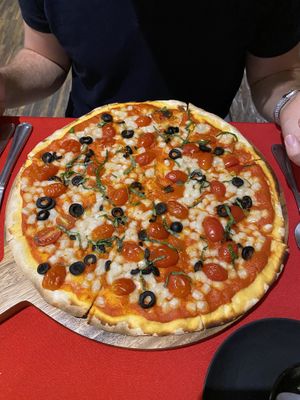 Delicious!  at Govinda Italian Restaurant & Pizzeria in Bangkok