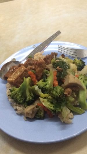 Another cheap breakfast.  at Kaodaeng - Kaeng Rawn in Bangkok