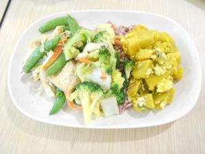 MBK – Vegetarian Food Kiosk > only 75b!!! at Rabiengboon - MBK in Bangkok