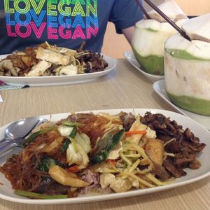 60 Thai Bhat per person, big lunch. at Rabiengboon - MBK in Bangkok