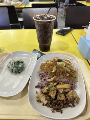 Food was okay good but Not super Special but therefore extremely cheap!  at Rabiengboon - MBK in Bangkok