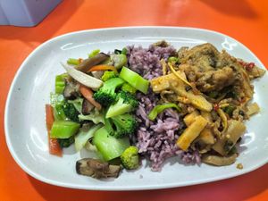 Rise with 2 toppings at Rabiengboon - MBK in Bangkok