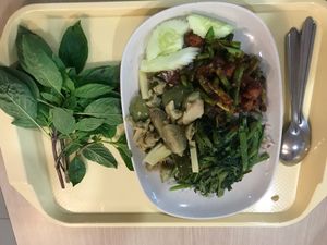 About $1.50 for 3 items at Rabiengboon - MBK in Bangkok