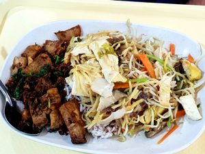 Vegan dish at Rabiengboon - MBK in Bangkok