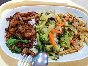 Vegan dish at Rabiengboon - MBK in Bangkok