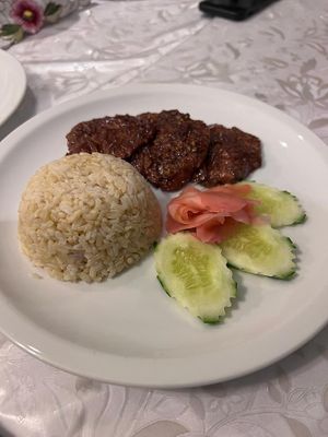   at The Vegetarian Cottage in Bangkok