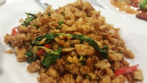 Ngu-Hao Pad Ped at The Vegetarian Cottage in Bangkok