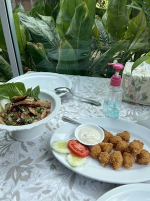   at The Vegetarian Cottage in Bangkok