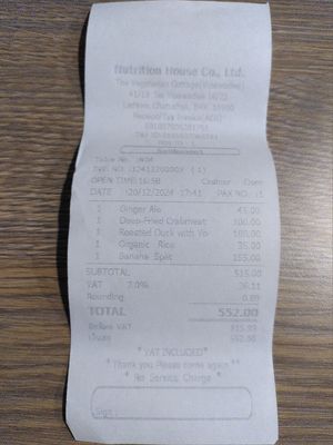  at The Vegetarian Cottage in Bangkok