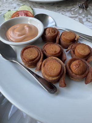   at The Vegetarian Cottage in Bangkok