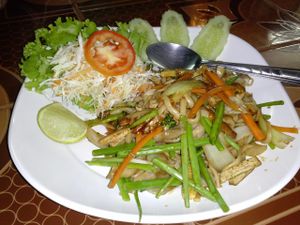 noodles at Aum in Chiang Mai