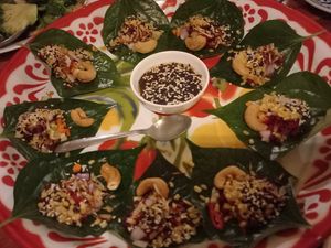 Thai dish at Aum in Chiang Mai