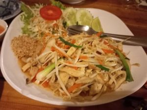 Pad Thai at Aum in Chiang Mai