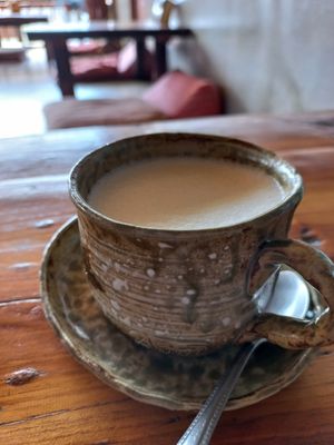 Soy latte at Aum in Chiang Mai