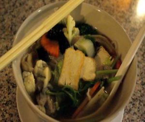 Noodle soup at Aum in Chiang Mai