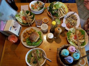 Our Christmas dinner  at Aum in Chiang Mai