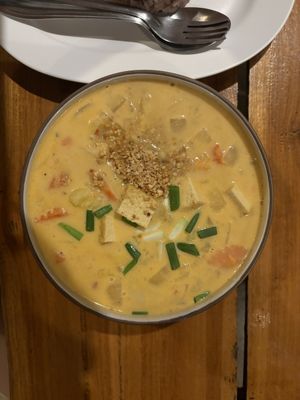 Massaman curry  at Aum in Chiang Mai