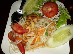 Somtam at Aum in Chiang Mai