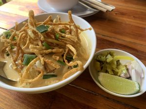 Khoi soi   at Aum in Chiang Mai