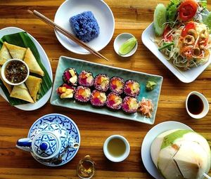 beautiful and delicious food at Aum in Chiang Mai