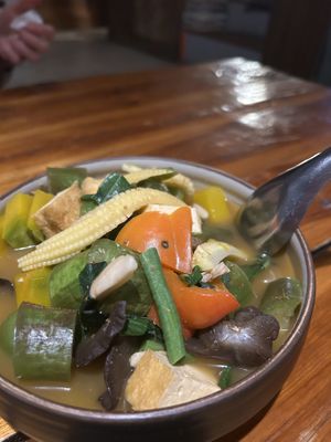 jungle curry  at Aum in Chiang Mai