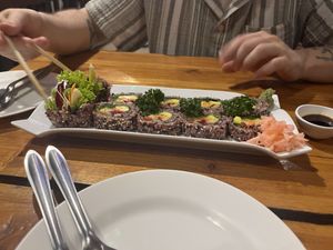 California roll  at Aum in Chiang Mai