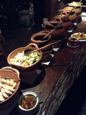 lovely  at Gap House - Thai Vegetarian Buffet in Chiang Mai